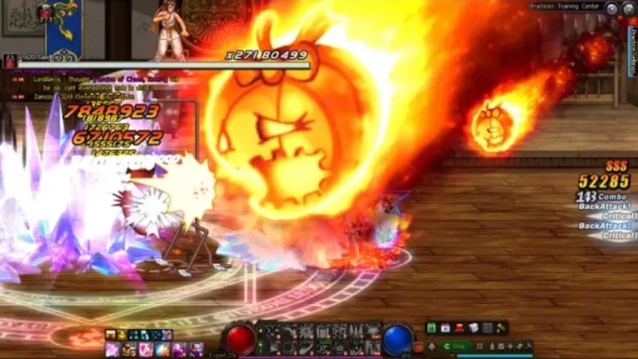 Flaming Hell (rod) - Dungeon Fighter Online (DFO)