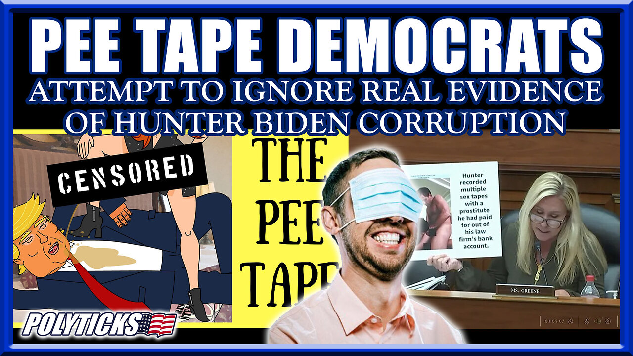 Pee Tape Democrats Defend Hunter Biden Sexcapades