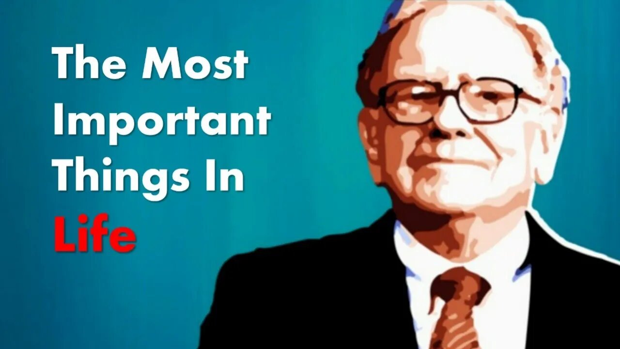 BUFFETT TEACHES US THE MOST IMPORTANT LIFE LESSON ❤️