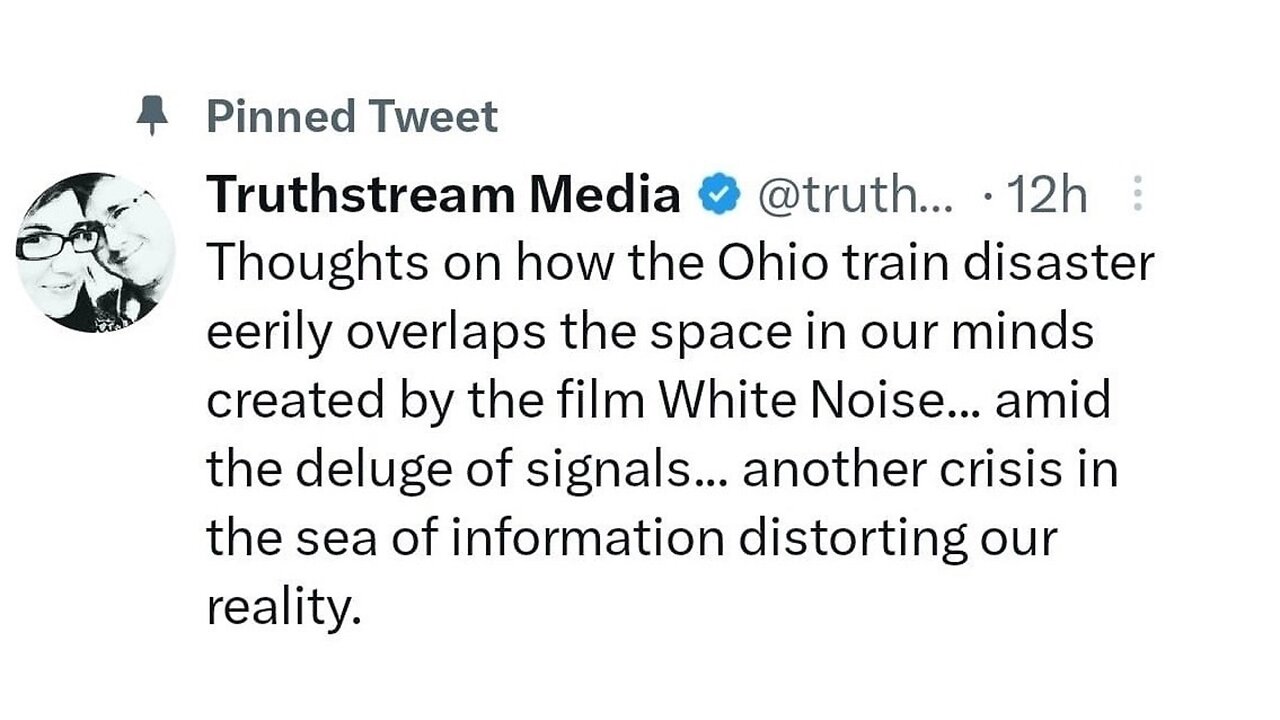 Shoutout To "Truthstream Media" For Their Recent Coverage of The Ohio Chemical Disaster