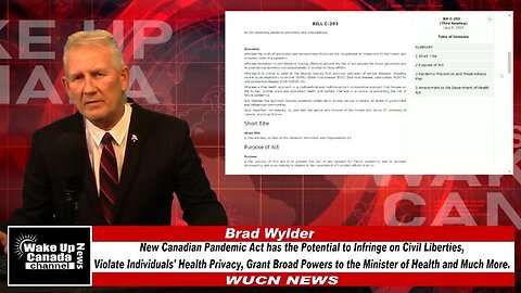 WUCN-Epi#241-New Canadian Pandemic Act has the potential to infringe