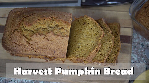 Harvest Pumpkin Bread Recipe