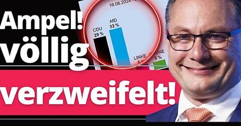 Es knallt: AfD führt in Sachsen!