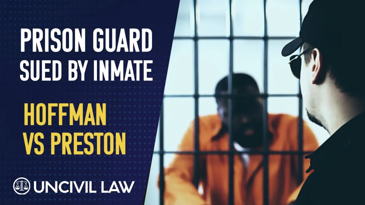 Murderous Conspiracy as GUARD Takes Out Hit on INMATE