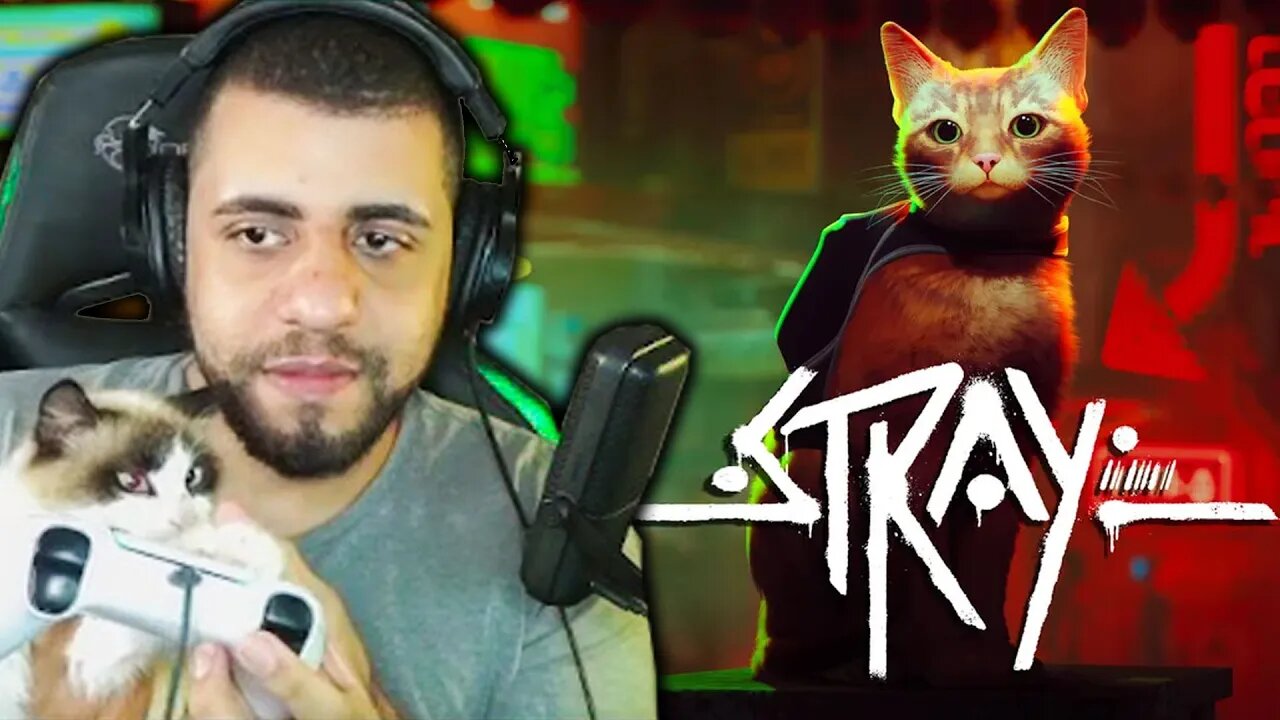 STRAY - O jogo do GATINHO ANDARILHO