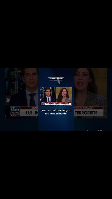 Rep. Anna Paulina Luna speaks about that people on terror watch list have crossed the U.S. border
