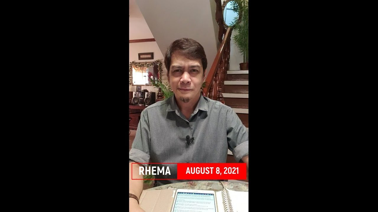 AUGUST 8, 2021 PastorB.