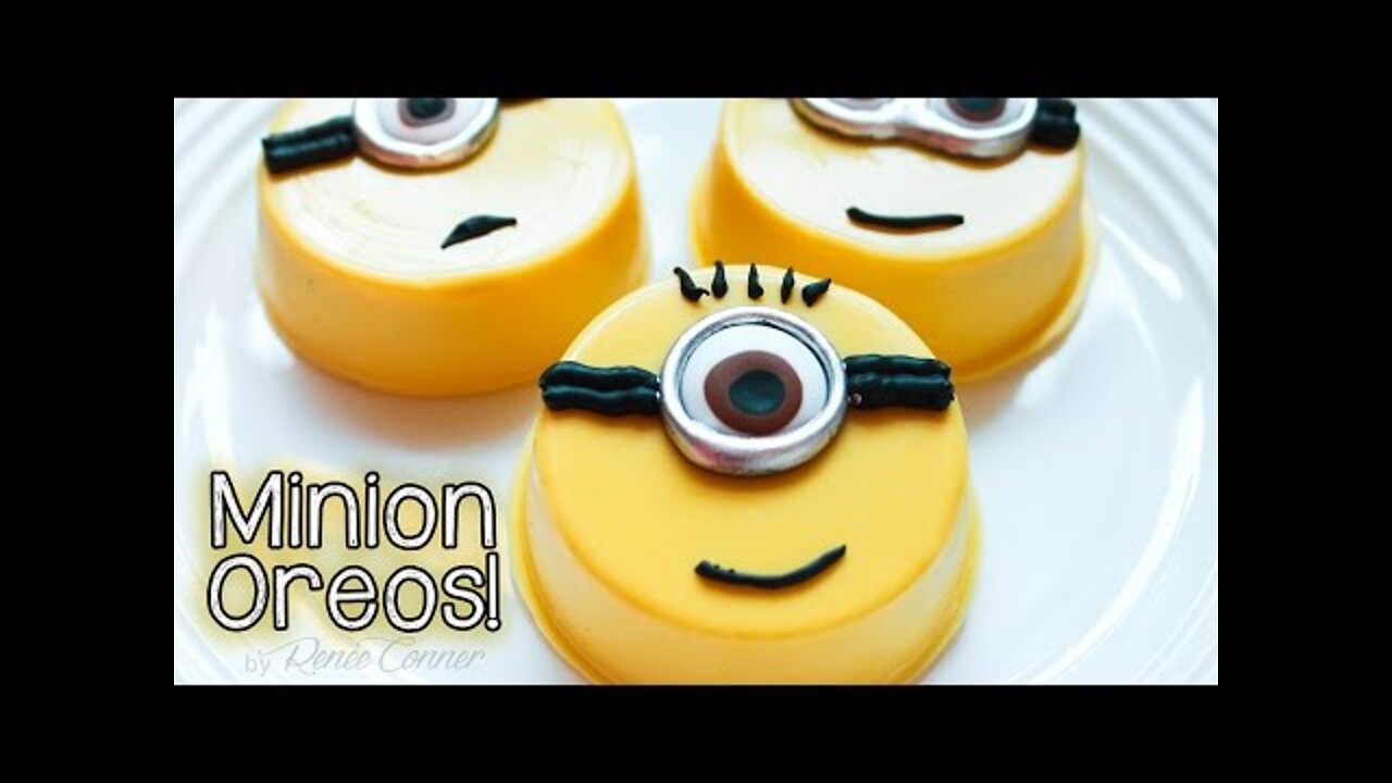 CopyCat Recipes How to Make Minion Oreos cooking recipe food recipe Healthy recipes