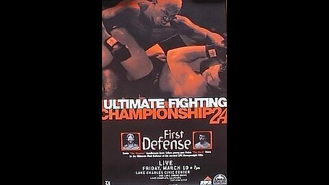 UFC 24 - First Defense - Part 1