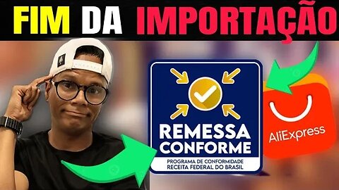 COMEÇOU NO ALIEXPRESS! REMESSA CONFORME FIM DA IMPORTAÇÃO