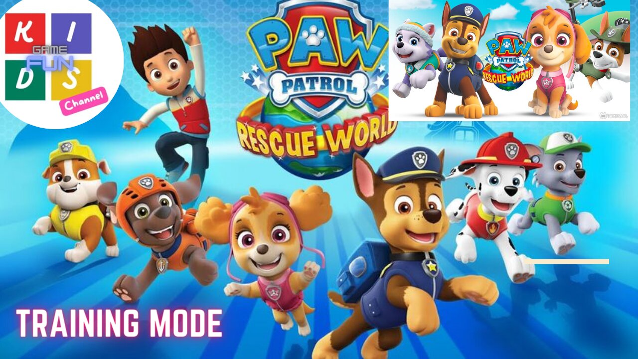 Paw patrol mobile (test games for children and teenagers)