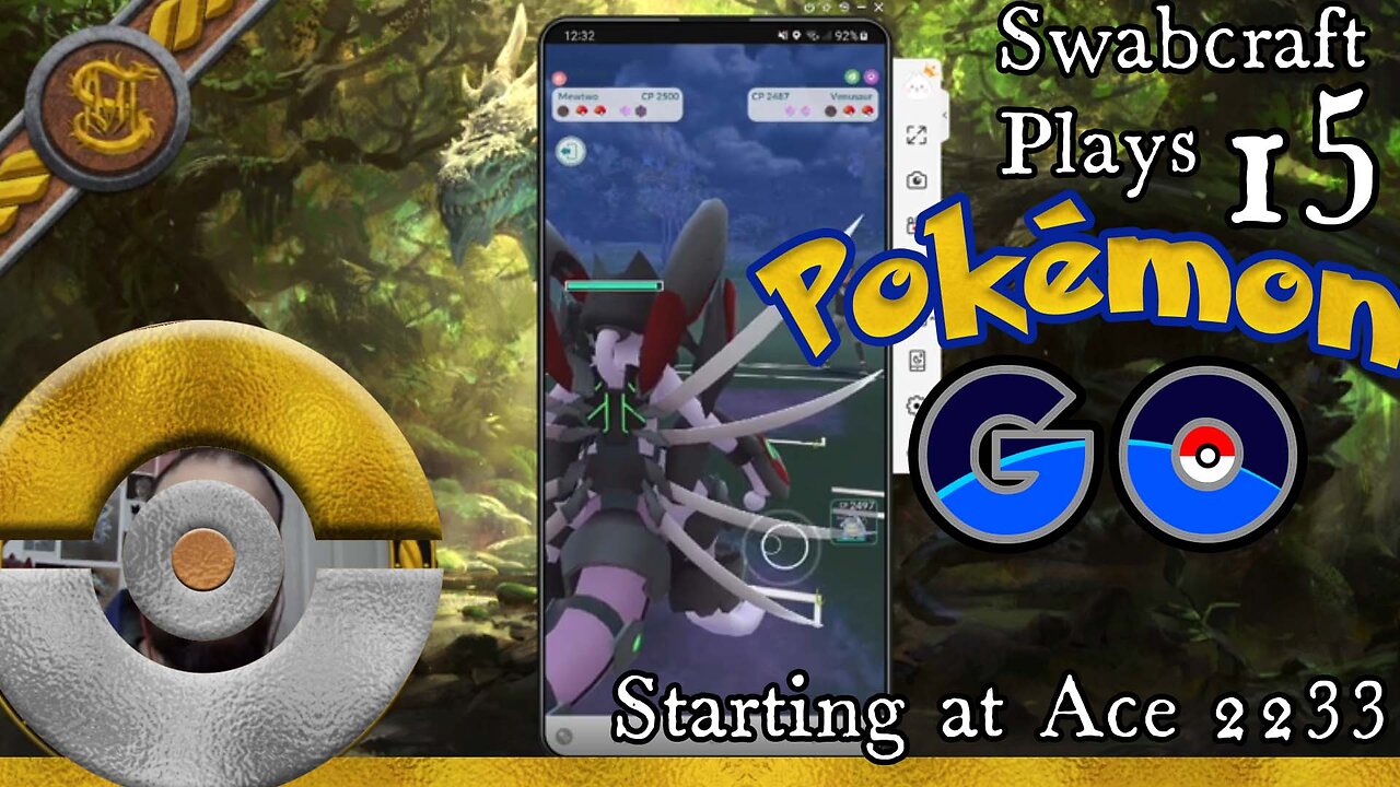 Swabcraft Plays 15: Pokemon Go Matches 2 starting at ace 2233