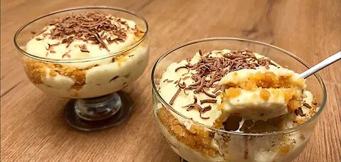 Homemade Dessert in 5 minutes ! Simple ! Quick ! Delicious