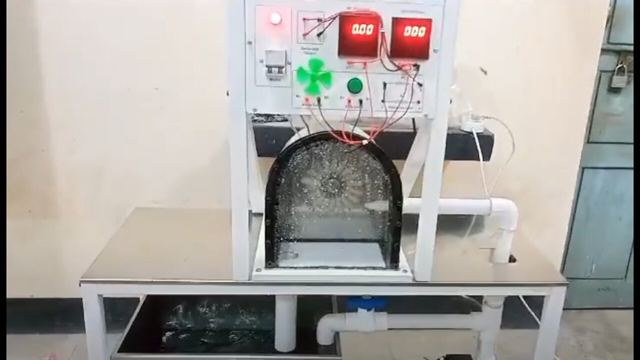 HMPP Hydro Micro Power Plant - Testing