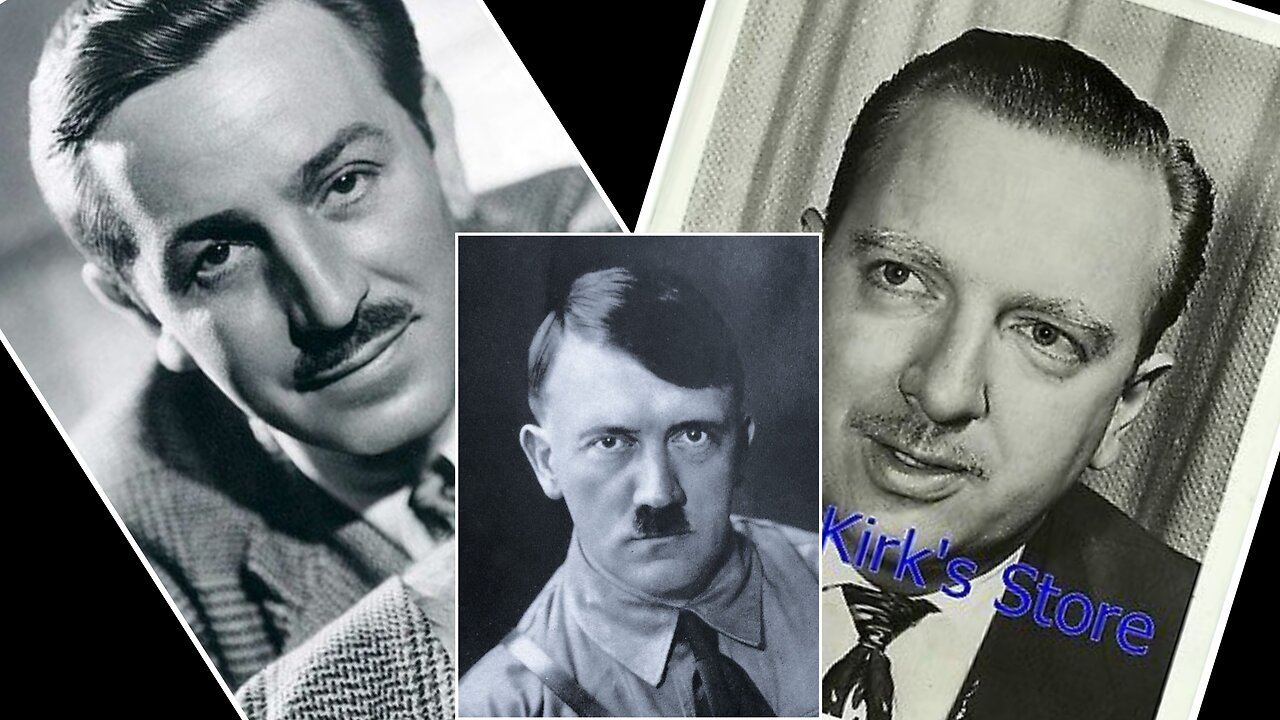 Walt Disney, Adolf Hitler & Walter Cronkite