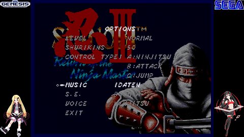 Shinobi 3 Idaten music real console