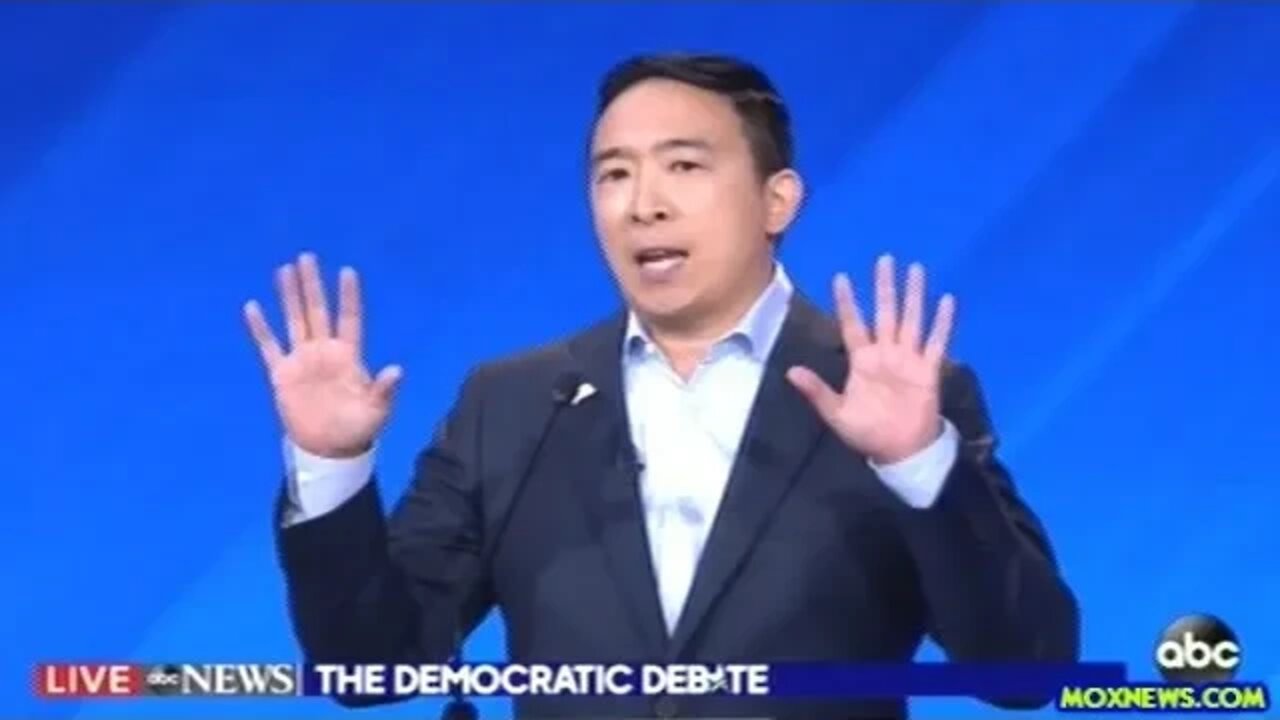 Andrew Yang Says He'll Give 10 People $1,000 Dollars A Month At YANG2020.COM!