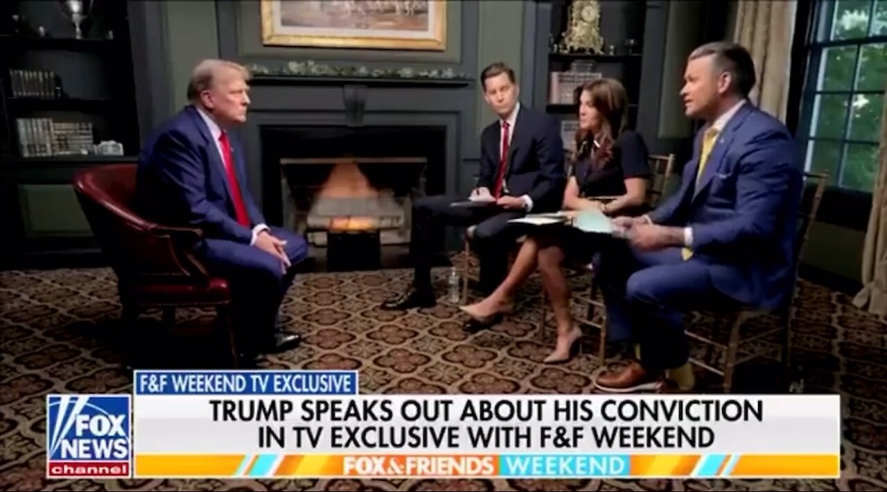 Trump asked about jail: “im Ok with it”