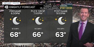 2021 Knightly forecast for Nov. 9 game vs. Seattle Kraken