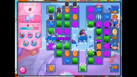 Candy Crush Level 3108 Talkthrough, 16 Moves 0 Boosters