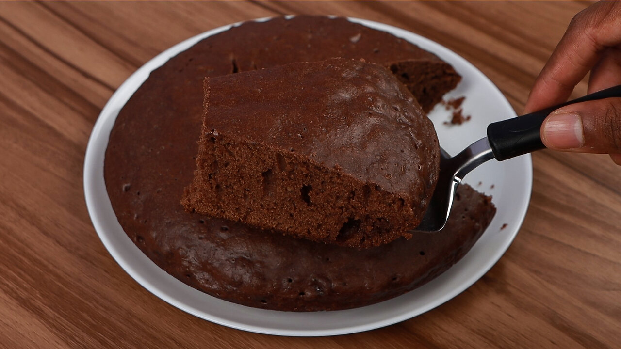Chocolate Cake in the Frying Pan! Very Easy, Fluffy and Delicious