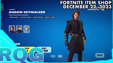STAR WARS IS BACK… AGAIN💀 FORTNITE ITEM SHOP (December 22, 2023)