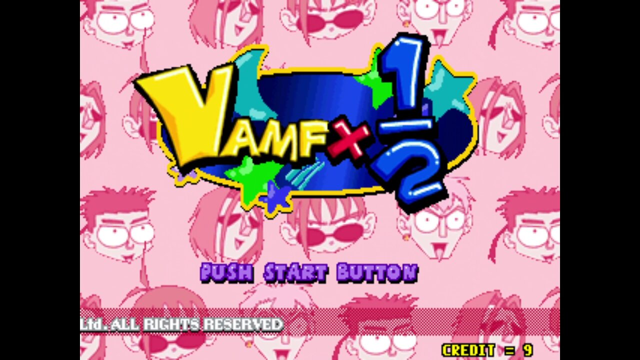 Vamf 1/2 Arcade Game, Danbi & F2 System 1999, playthrough
