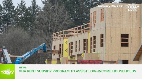 VHA rent subsidy program to assist low-income households