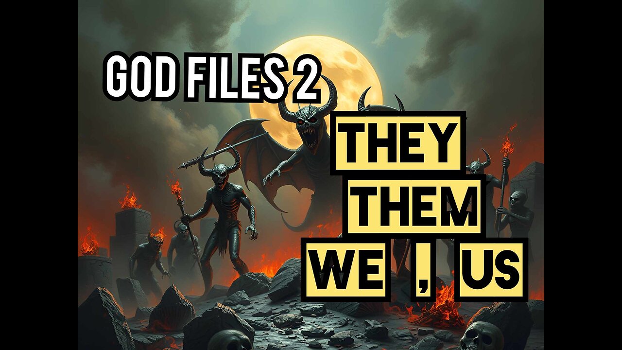 How the Bible Refers to Demons as they , them we, Lets explore the unity in Texts, God files part 2