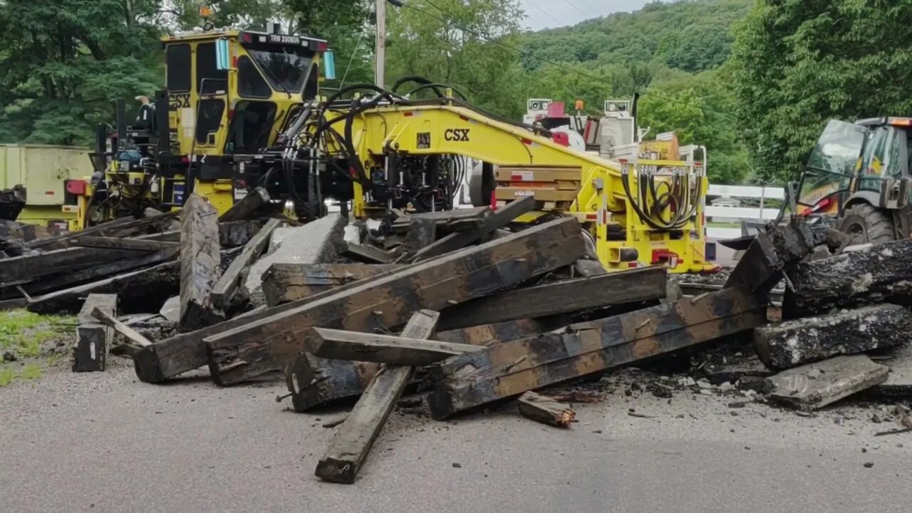 Mow crew operations on the S&C branch