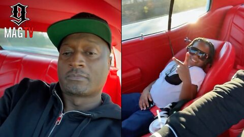 Kirk Frost Pulls Out The Old School Whip To Pick His Son Up From School! 🚘