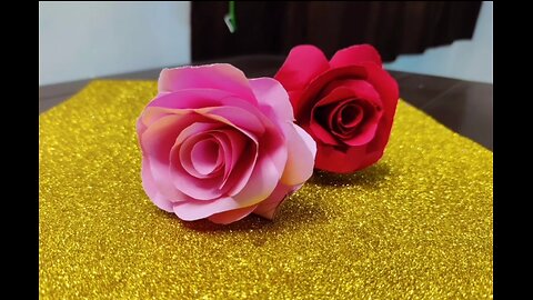 How to make paper ROSE
