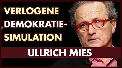 Ullrich Mies: Das verlogene System bringt uns Krieg!