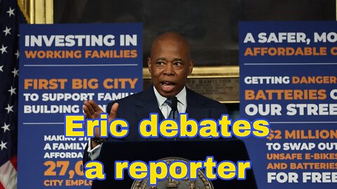 S08E22: Eric debates a reporter