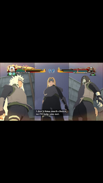 THE LEGENDARY SANNIN ULTIMATE TEAM JUTSU FIRE CRACKING HOLE OF WIND