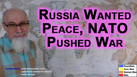 Russia Wanted Peace, NATO Pushed War: Putin Pleaded With Corporate Media To Tell Truth, Nuclear War
