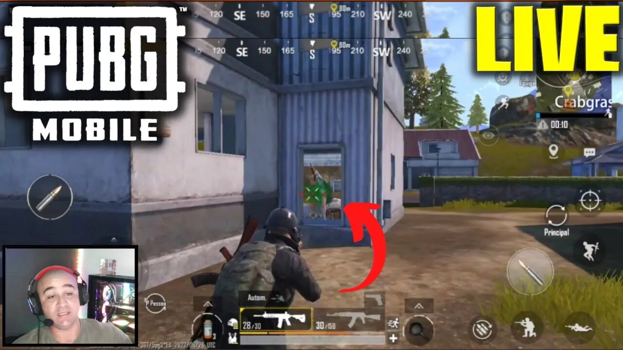 🔴LIVE PUBG MOBILE - JOGANDO COM INSCRITOS🔥🔥