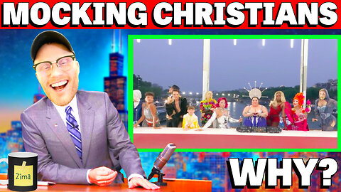 Olympics MOCK CHRISTIANS in Opening Ceremony