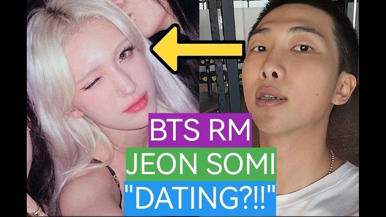 BTS RM and JEON SOMI "ROMANCE?!!"