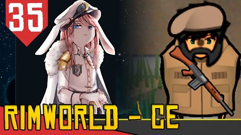 Exército de COELHAS e Friendly Fire .50 - Rimworld Combat Extended #35 [Série Gameplay PT-BR]