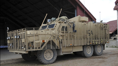 Rusos capturan otro blindado británico Mastiff de la OTAN/Ucrania