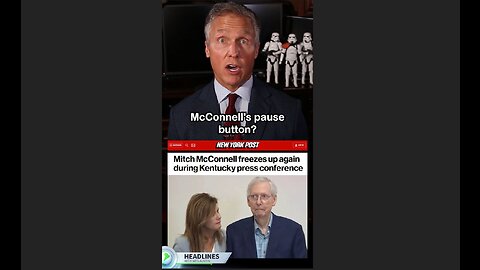 Mitch McConnell Freezes Up Again During Press Conference