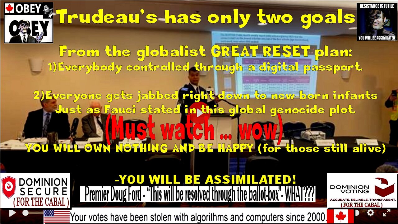Dr. Paul Alexander's Presentation at Doctors Debate (must watch...wow)