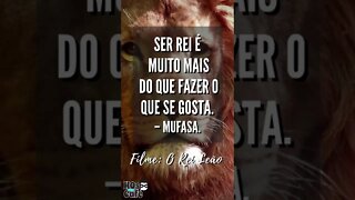Frase do Filme O Rei Leão