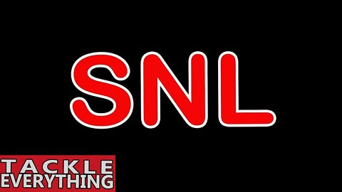 SNL...on Tuesday