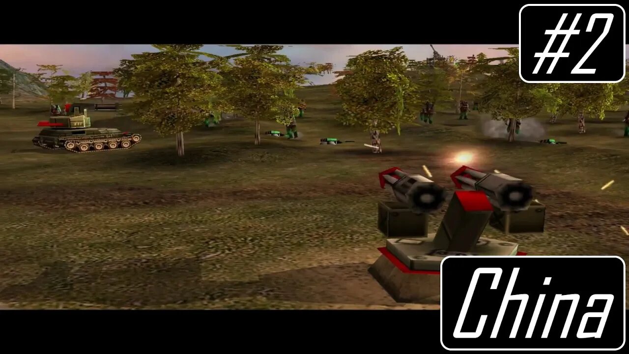 Defending the Fire - Command and Conquer: Generals Zero Hour - China Campaign #2