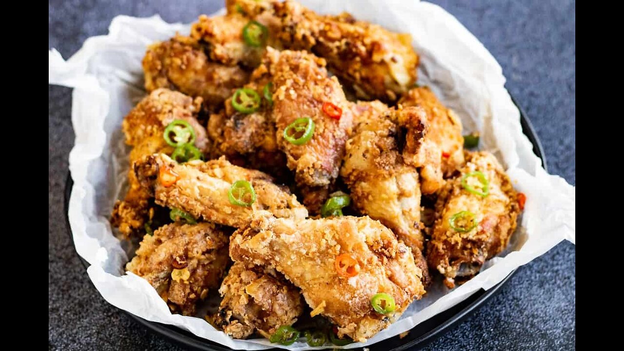 How to Make Crispy salt n Pepper Chicken and Chips