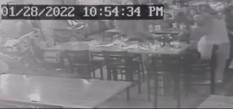 Killer Karen Read: Surveillance Camera Footage Of John O’Keefe Greeting Brian Higgins With A Hug