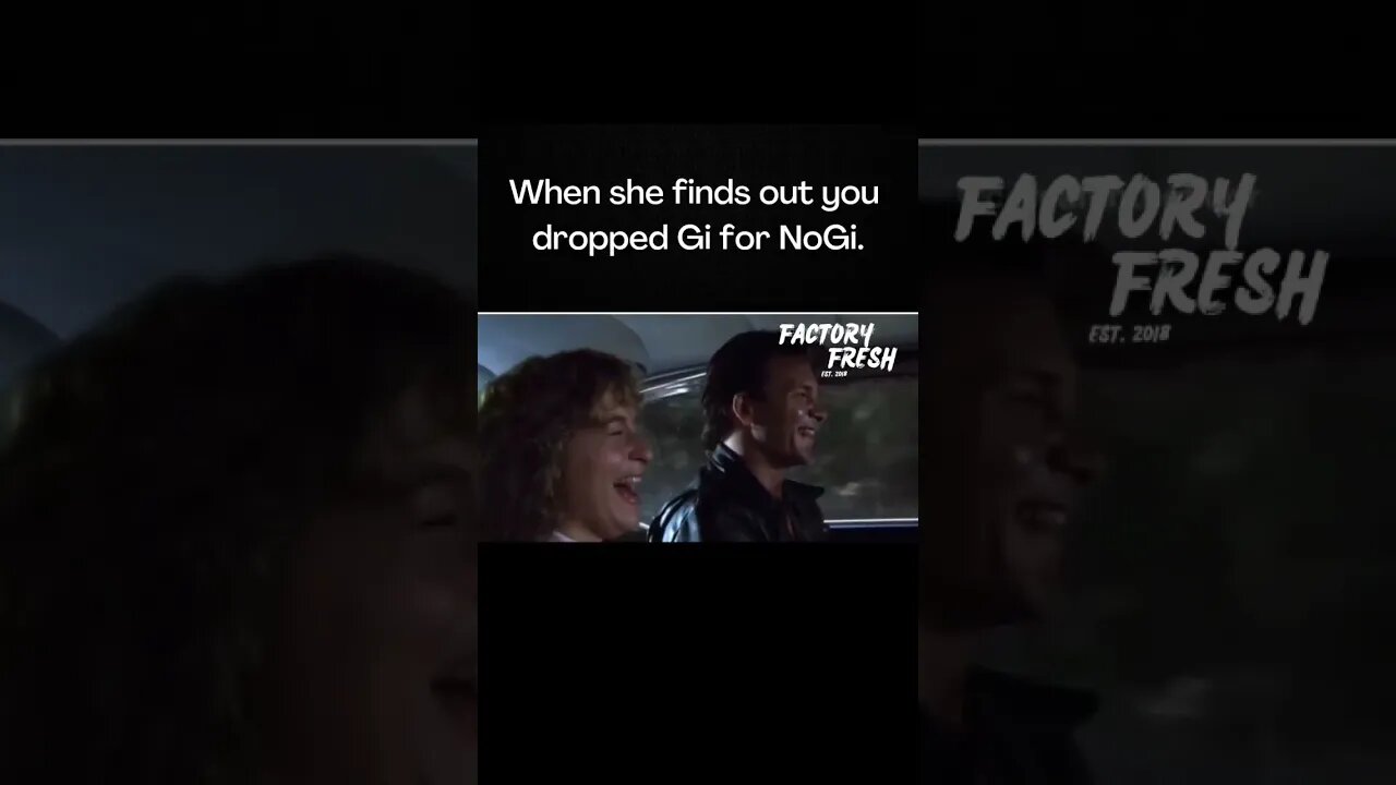 Telling Your Girlfriend You Only Train No-Gi #bjj #jiujitsu #nogi