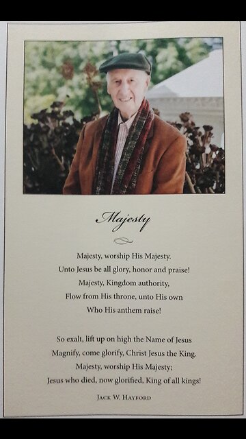 "Majesty" by Jack W. Hayford